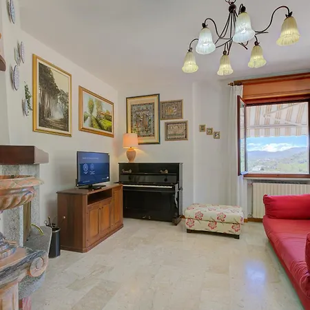 A Due Passi Dal Bosco: Hillside Apartment With Garden&Bbq - Happy Rentals * Laveno-Mombello